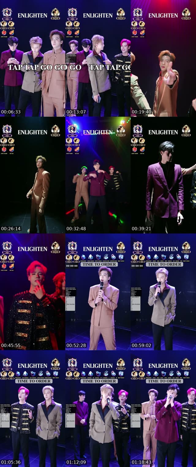 TikTok live: ENLIGHTEN HERE by @vs_illusion