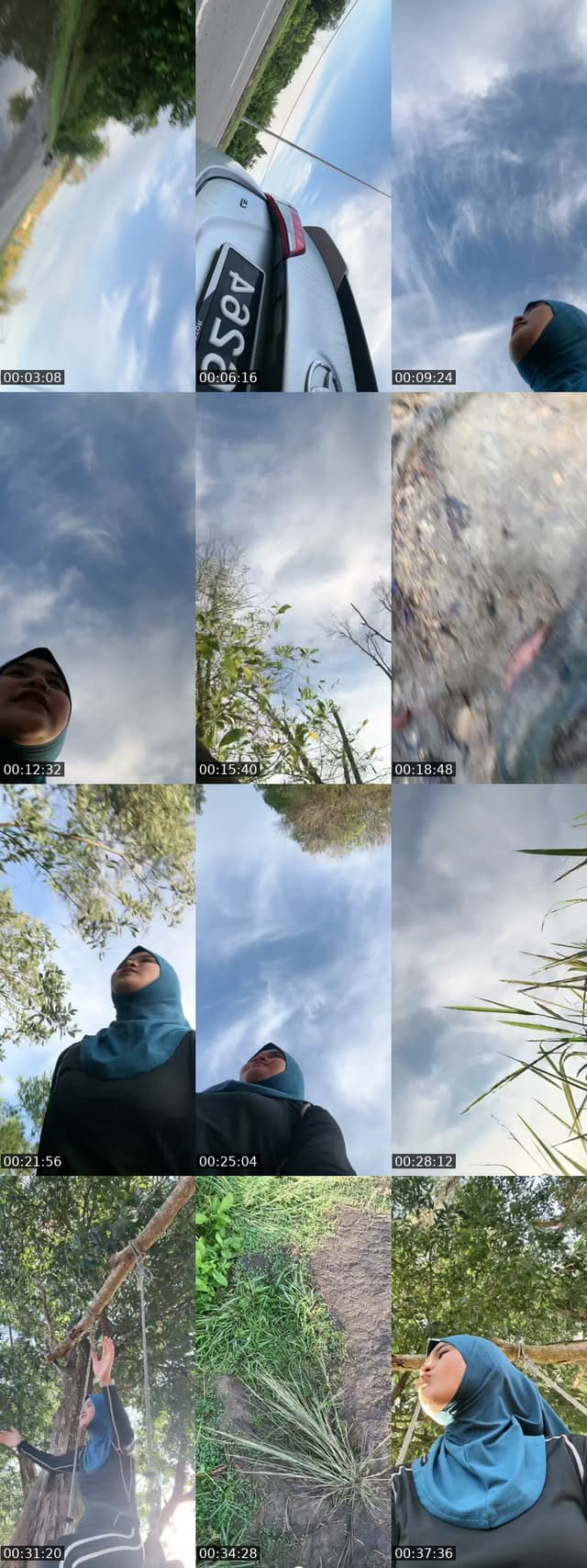 Malaysia TikTok live: hiking by @nrzihaa_
