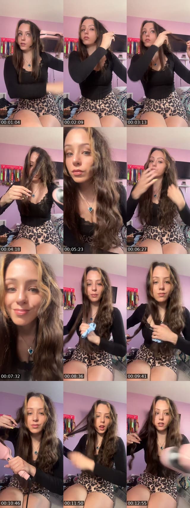 TikTok live: workout with me🩷 by @this.is.a.joke.bye