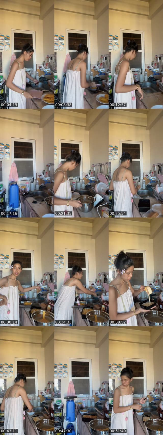 Past TikTok live: let’s make mango graham🥭 by @itsmariaaang