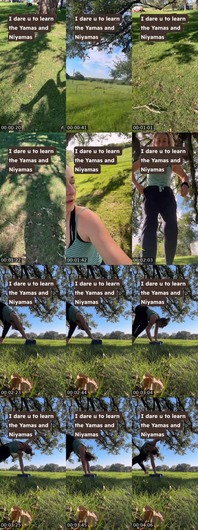 TikTok live: Today imma breath through it by @blisshouseyoga