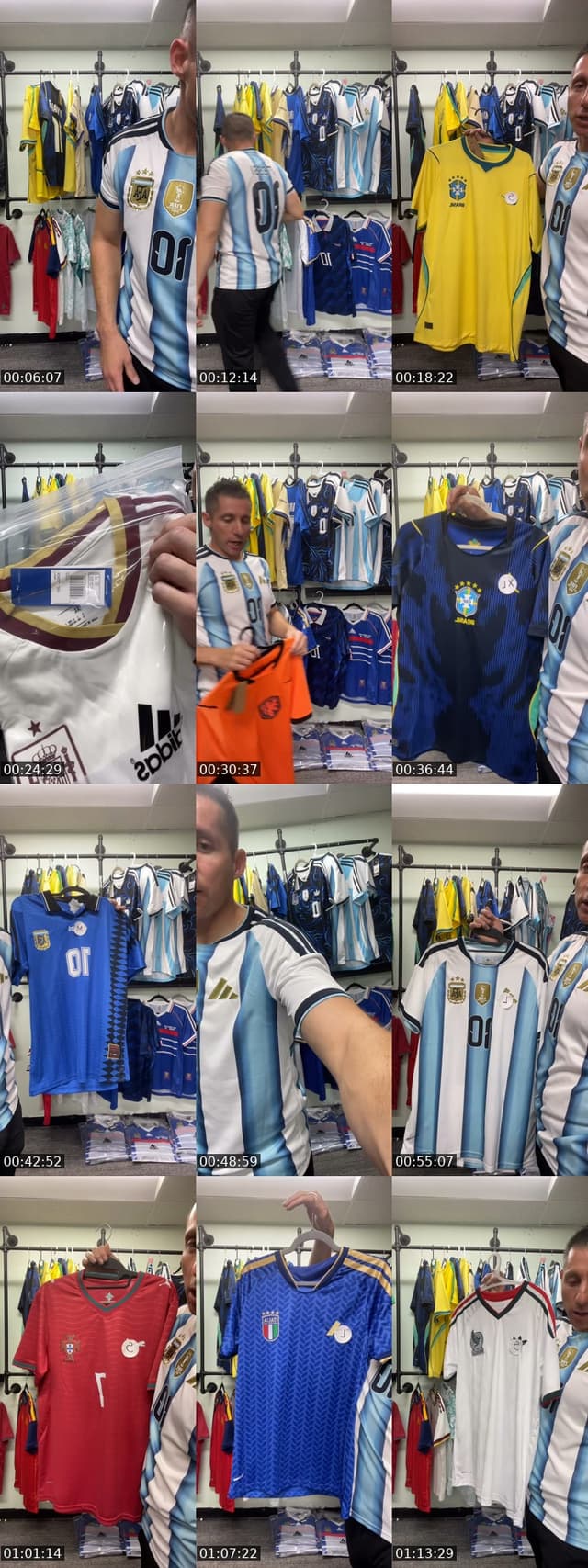 TikTok live: WORLD CUP JERSEYS!! by @gr8_lab