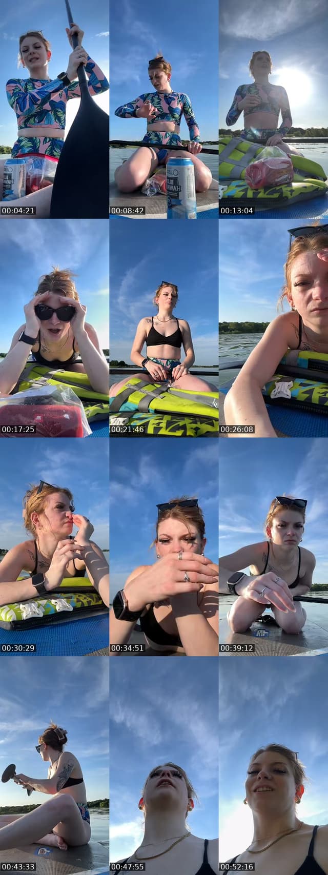 TikTok live: Paddle board come hangout! by @gracieraye