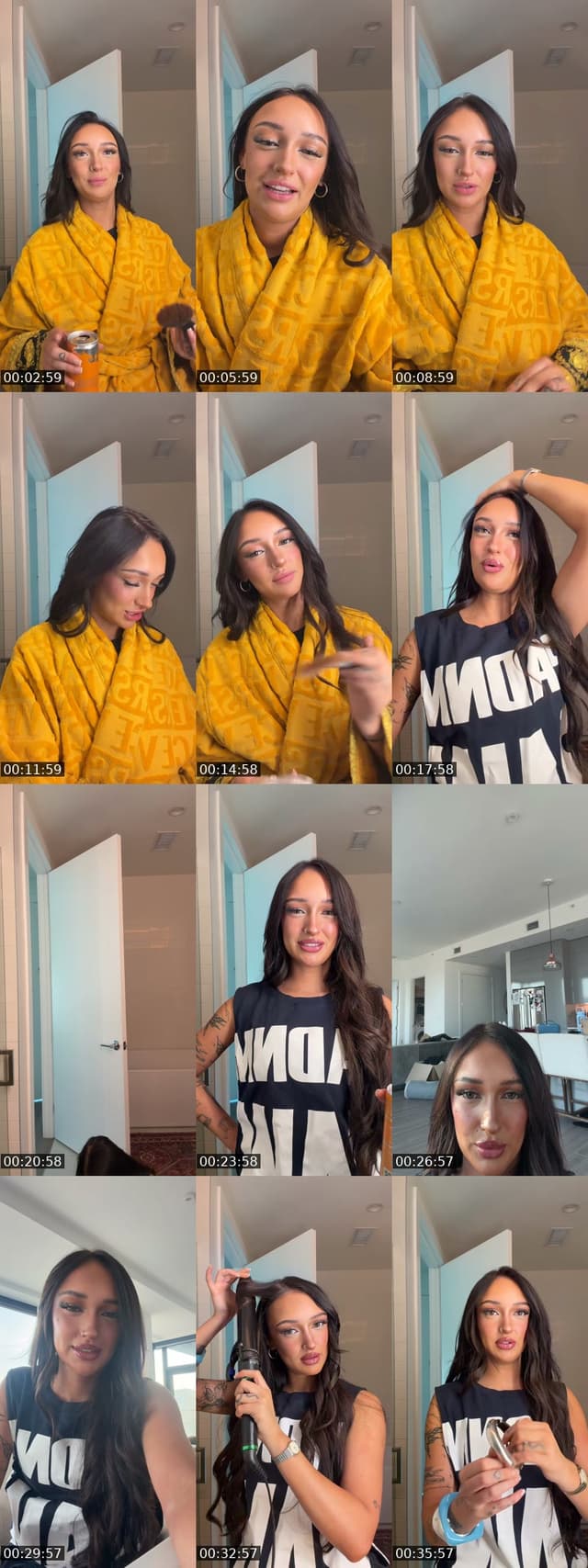 TikTok live: GRWMMM FOR 🎳 by @rhegancoursey