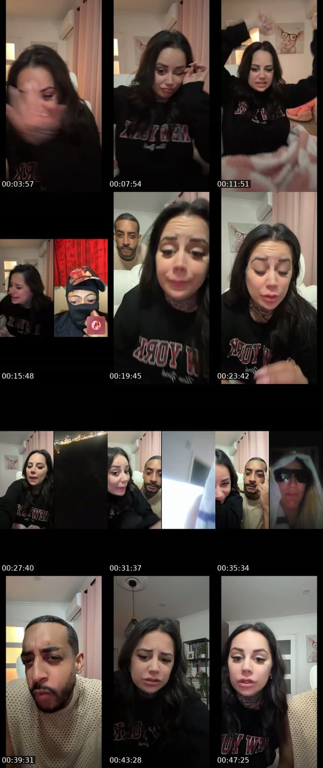 TikTok live: Galaxie = Shot by @inkedbabyy