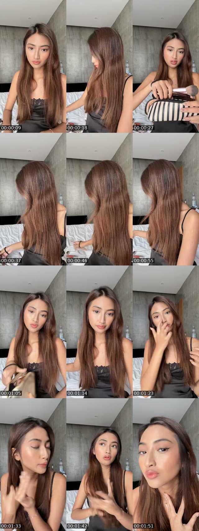 TikTok live: grwm💗 by @nugetkeju