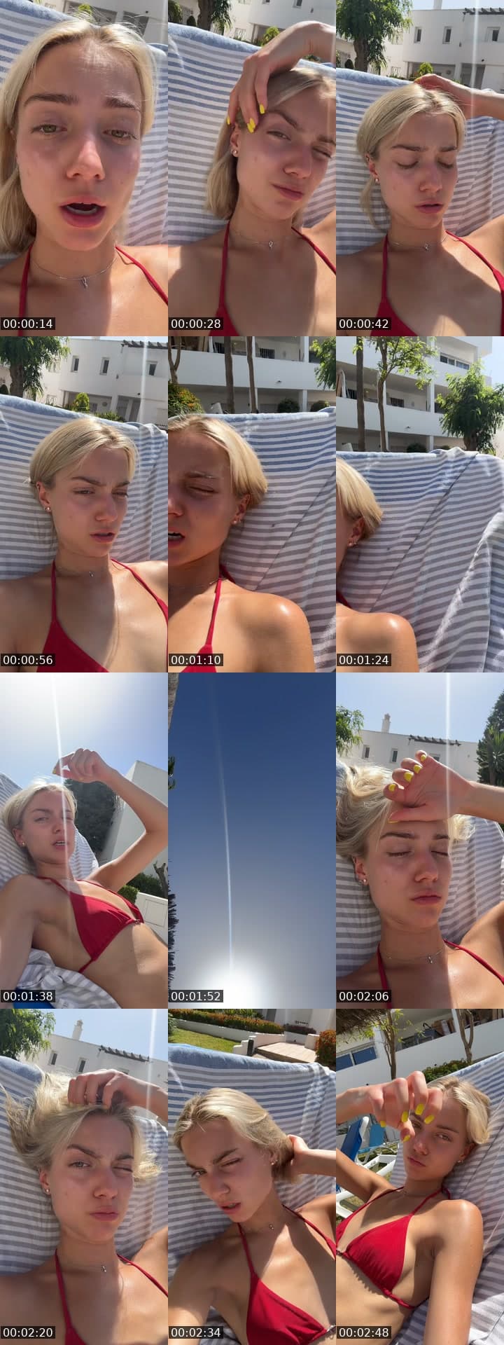Sunbathing
