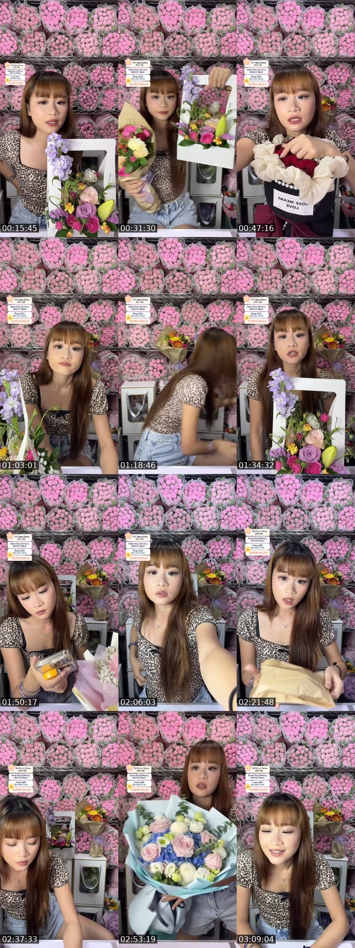 Fresh Flowers Sales