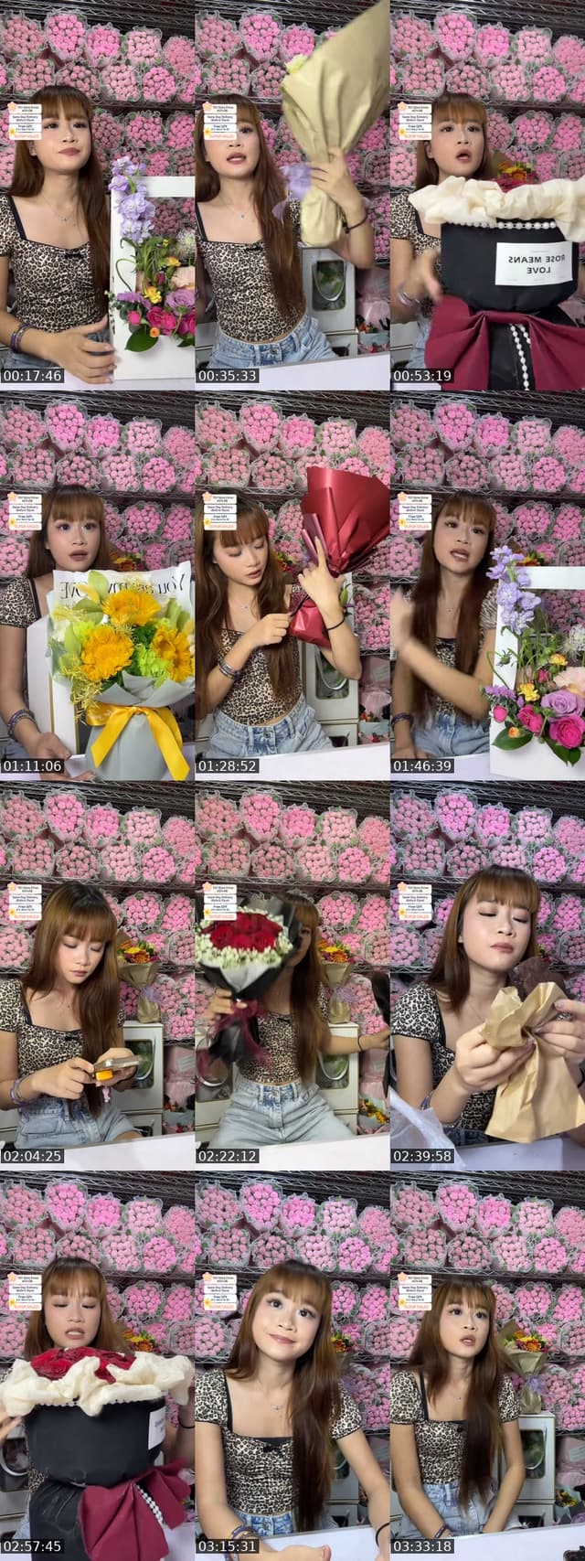 TikTok live: Fresh Flower Sales! by @flowershopsg