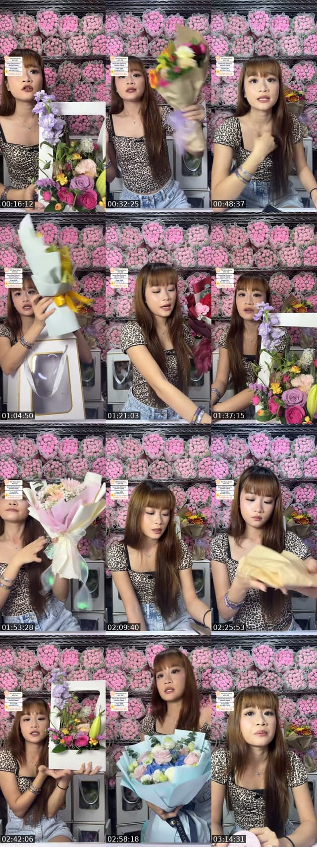 TikTok live: Flower Bouquet Sales by @flowersuppliersingapore