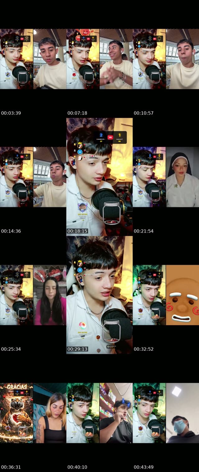 TikTok live: Showww by @adamstayler0
