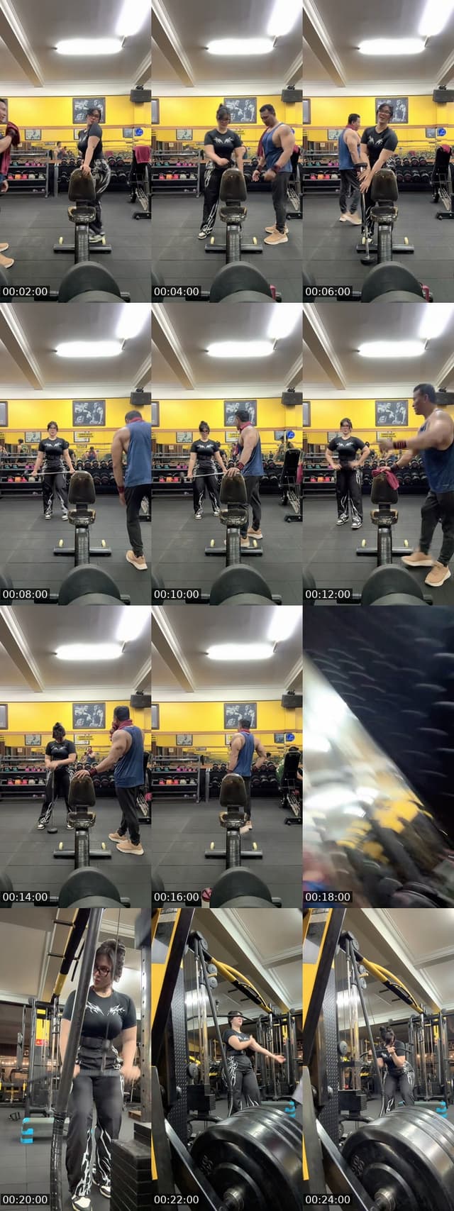 TikTok live: Gym by @diamondcrystalllll