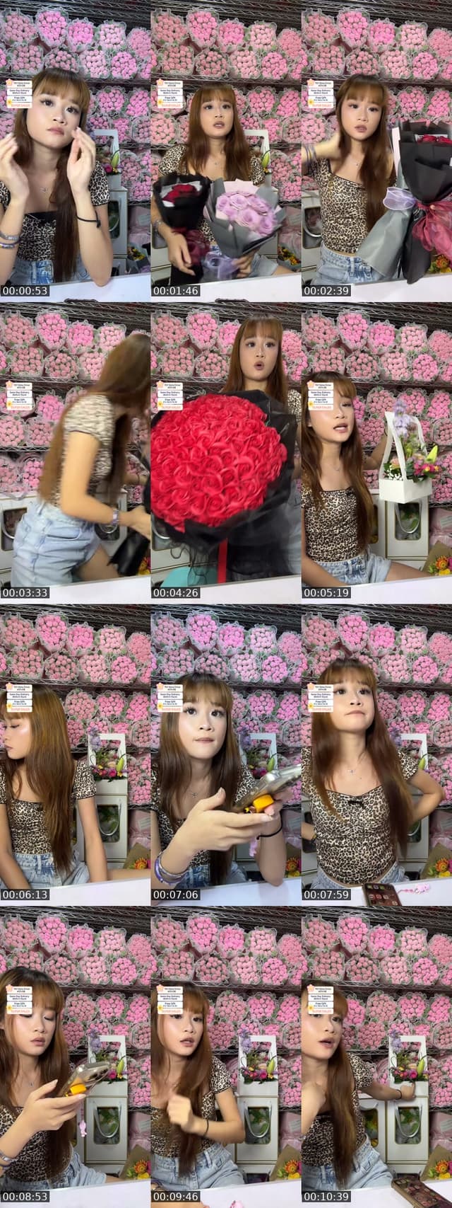 TikTok live: Fresh Flower Sales! by @flowershopsg