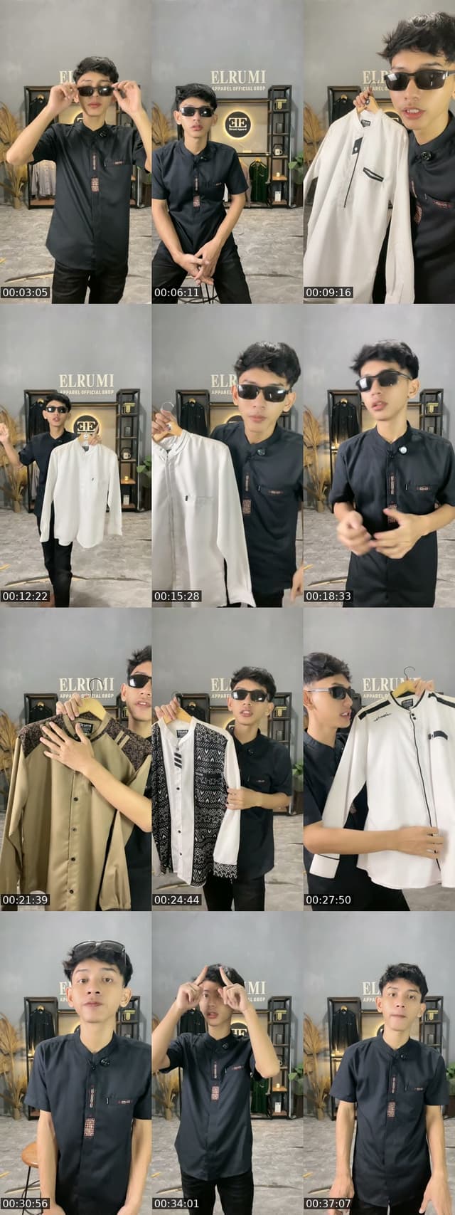 TikTok live: Promo baju koko pria elrumi by @elrumi_apparel_official