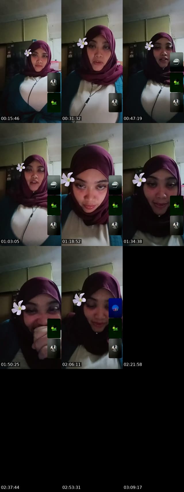 Malaysia TikTok live: tengok luar pungkok kelabu by @milah_931