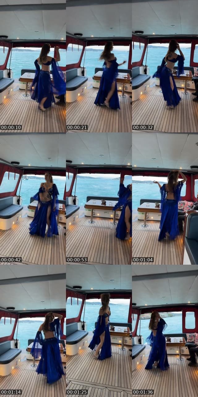 TikTok live: Oryantal şovv by @sena_yatcilik