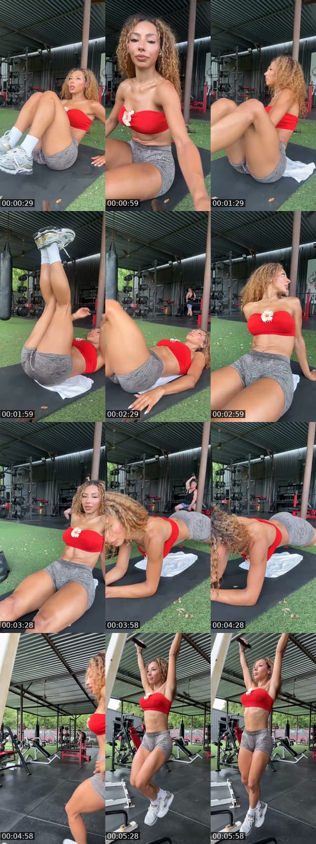 TikTok live: GYM🍑 by @mia.sor