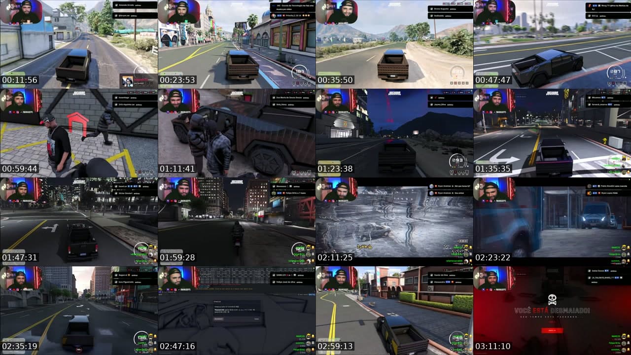 FUGA DA POLICIA NO GTA RP