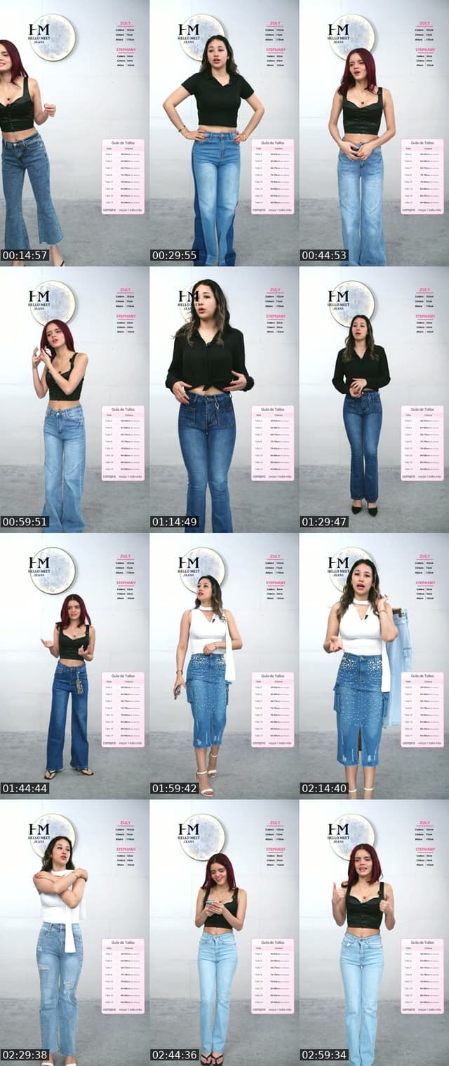 TikTok live: Summer Hot Sale 🌴🔥 by @hellomeet_jeans