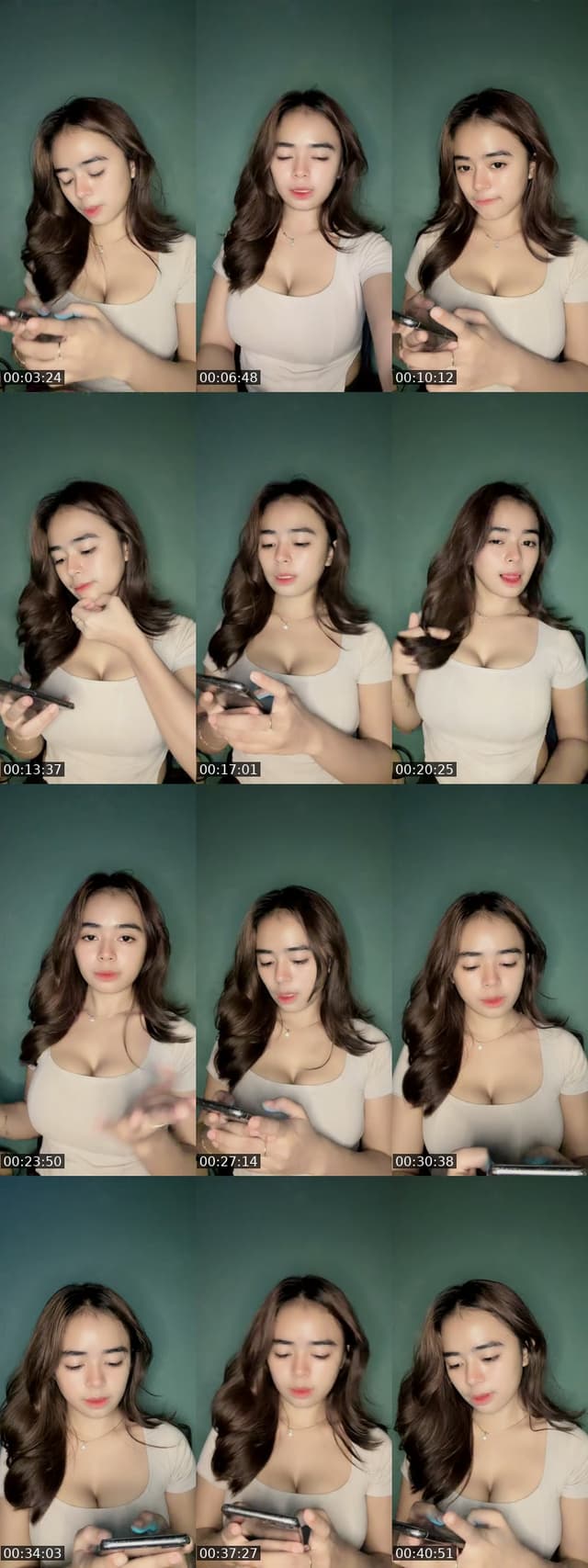 TikTok live: Hallloooo by @nuna_xnxx