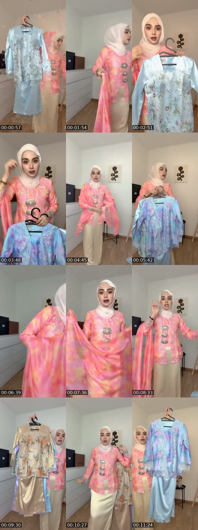 TikTok live: pretty affordable look! by @weirdinaaa