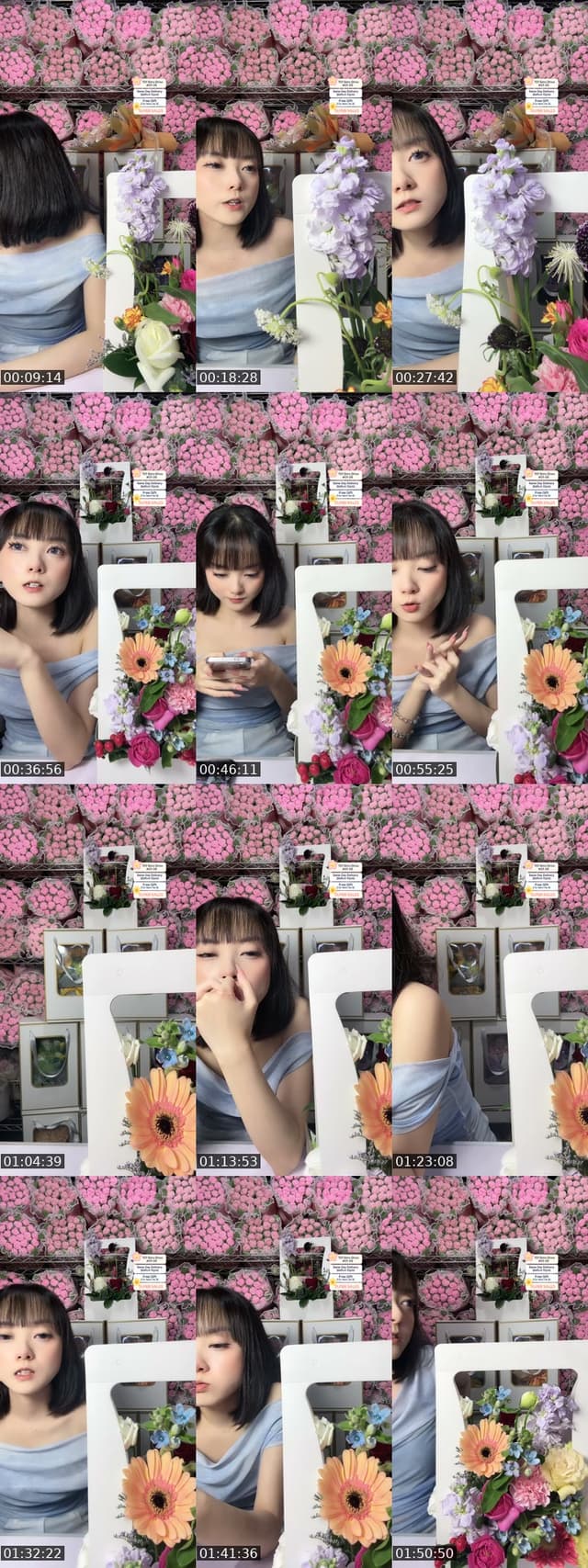 TikTok live: Flower Bouquet Sales by @flowersuppliersingapore