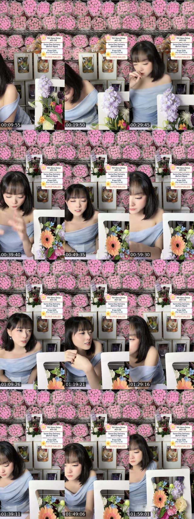 TikTok live: Fresh Flowers Sales by @flowersuppliersg