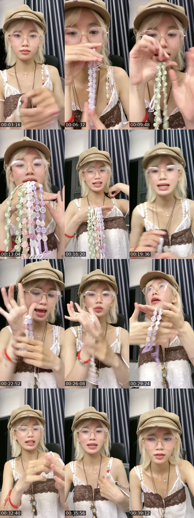 TikTok live: Dây áo hoa về màu mới by @marine_muse