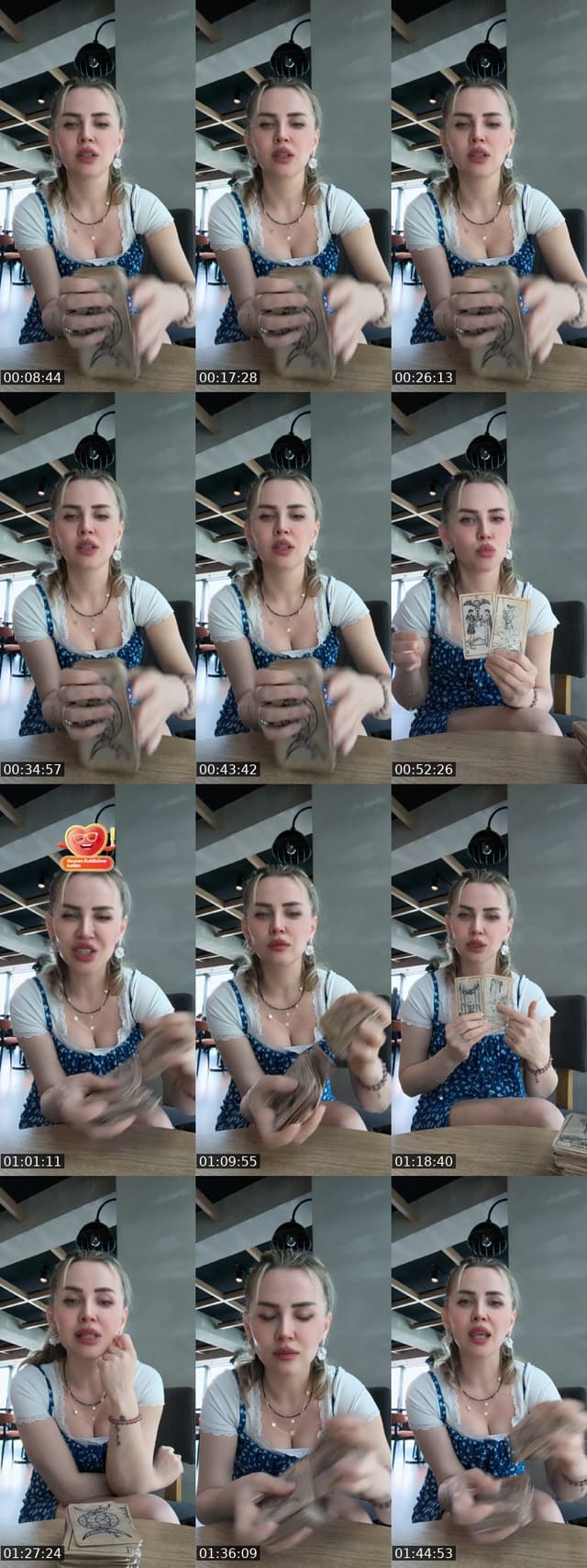 TikTok live: gerçek tarot by @ajnatarot
