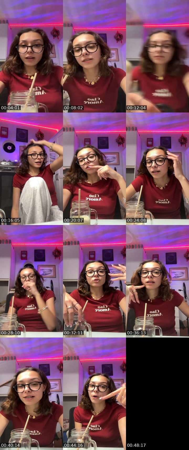 @silviaamongioi TikTok live stream