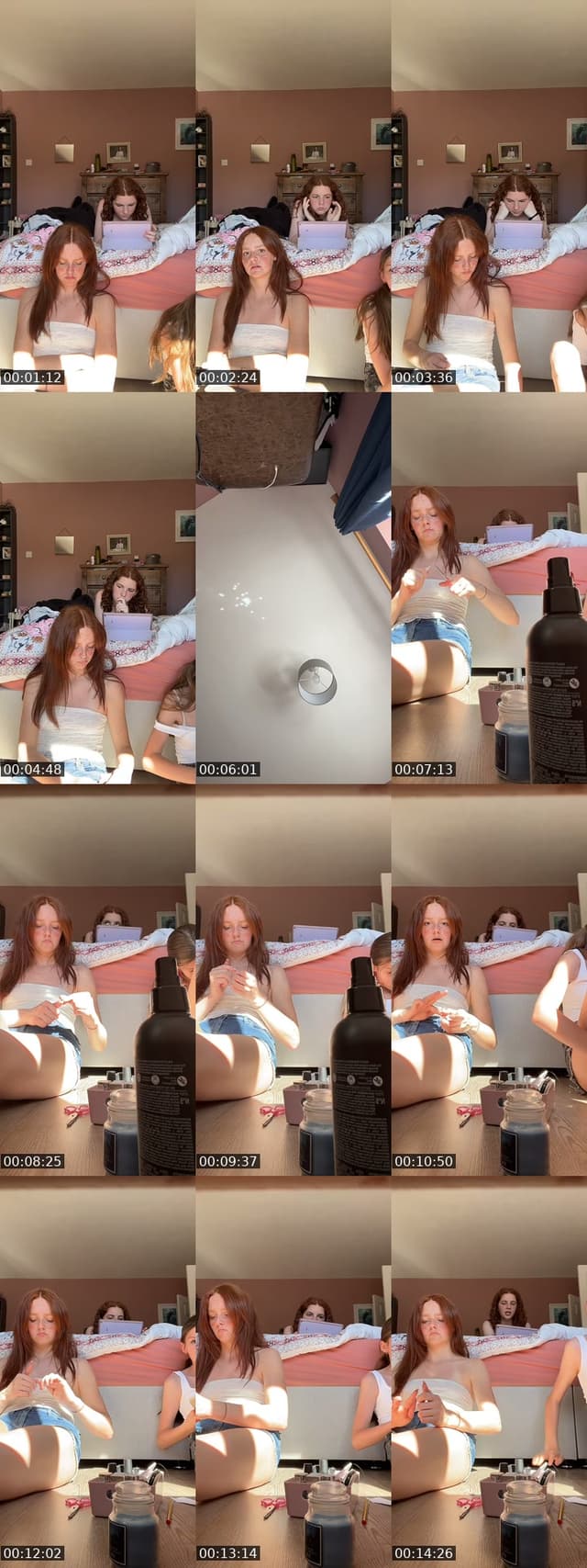 TikTok live: town haul w cousin and sister by @anyax131