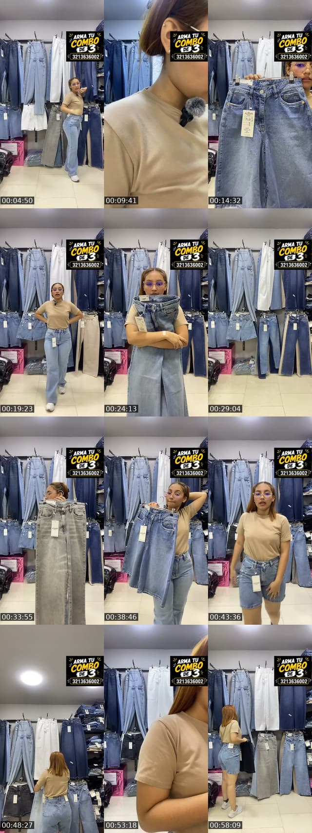 TikTok live: Lleva tú combo de 3 con Aleja by @praga.denim