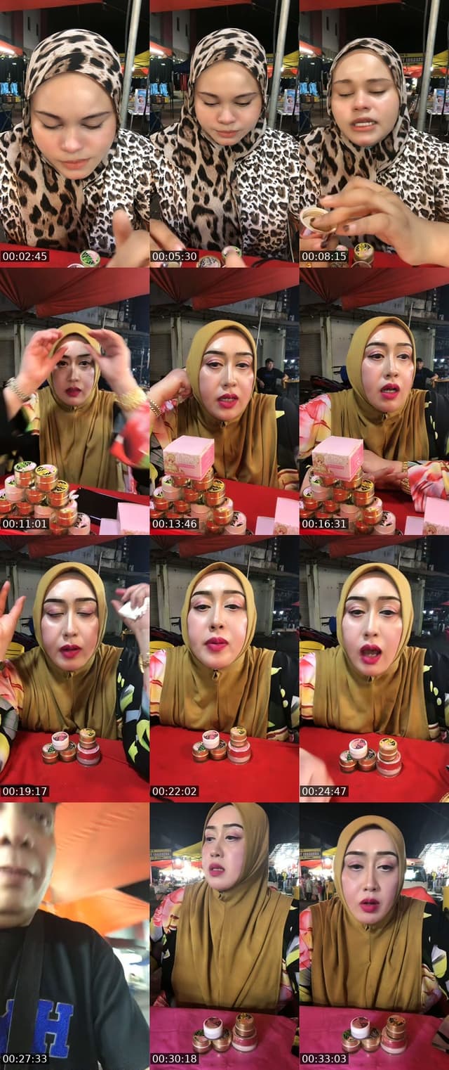 TikTok live: meh bli set rawat muka nga adek by @geesnowwhite_2