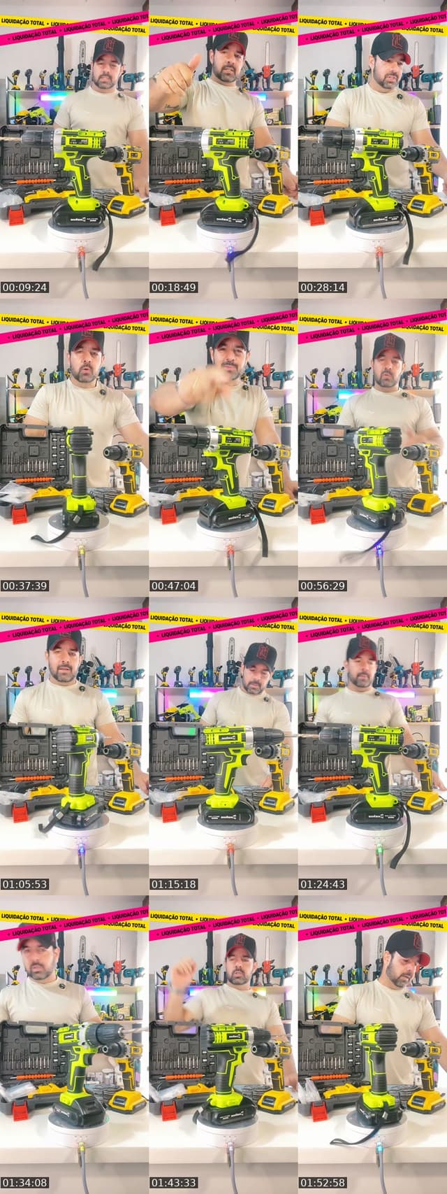TikTok live: 🚨 Mega Oferta Parafusadeira 🔥 by @cassioebianca