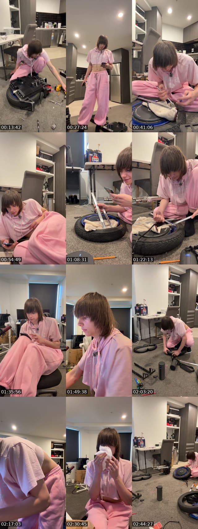TikTok live: Changing The EUC Tire by @tvueoc