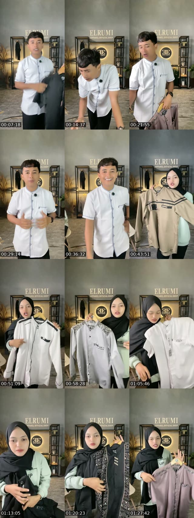 TikTok live: Promo baju koko pria elrumi by @elrumi_apparel_official