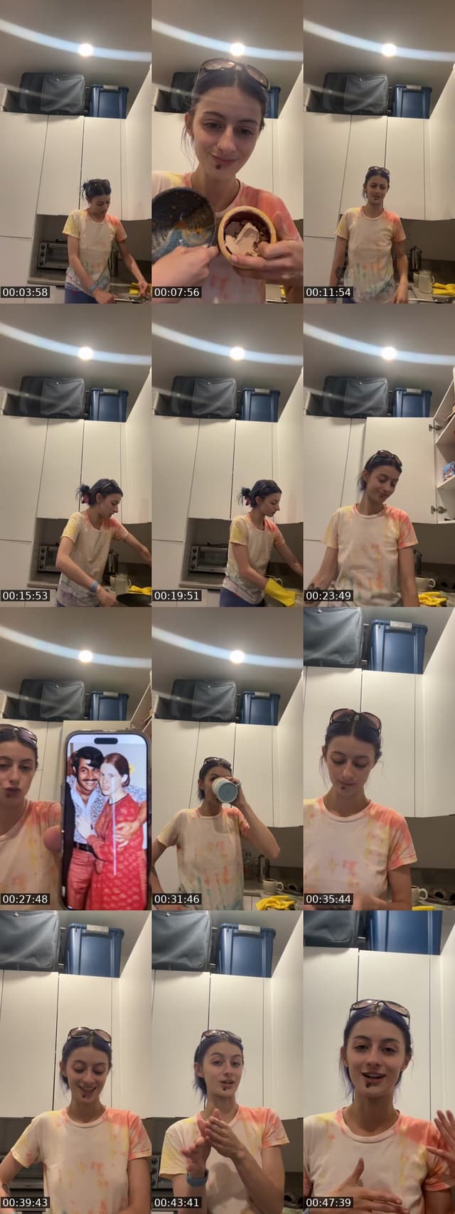 TikTok live: girl idk we’re cleaning by @forbidden.apple