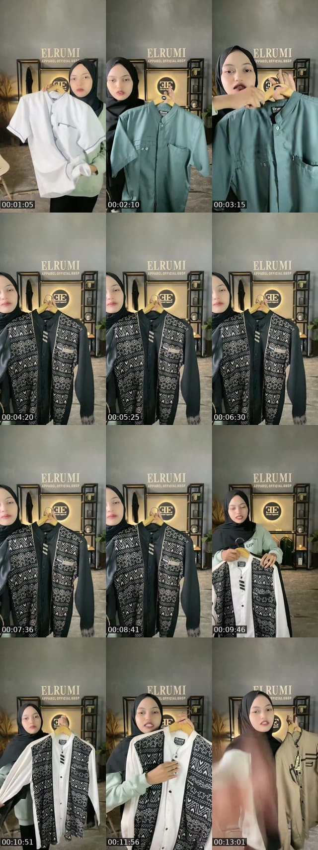 TikTok live: Promo baju koko pria elrumi by @elrumi_apparel_official