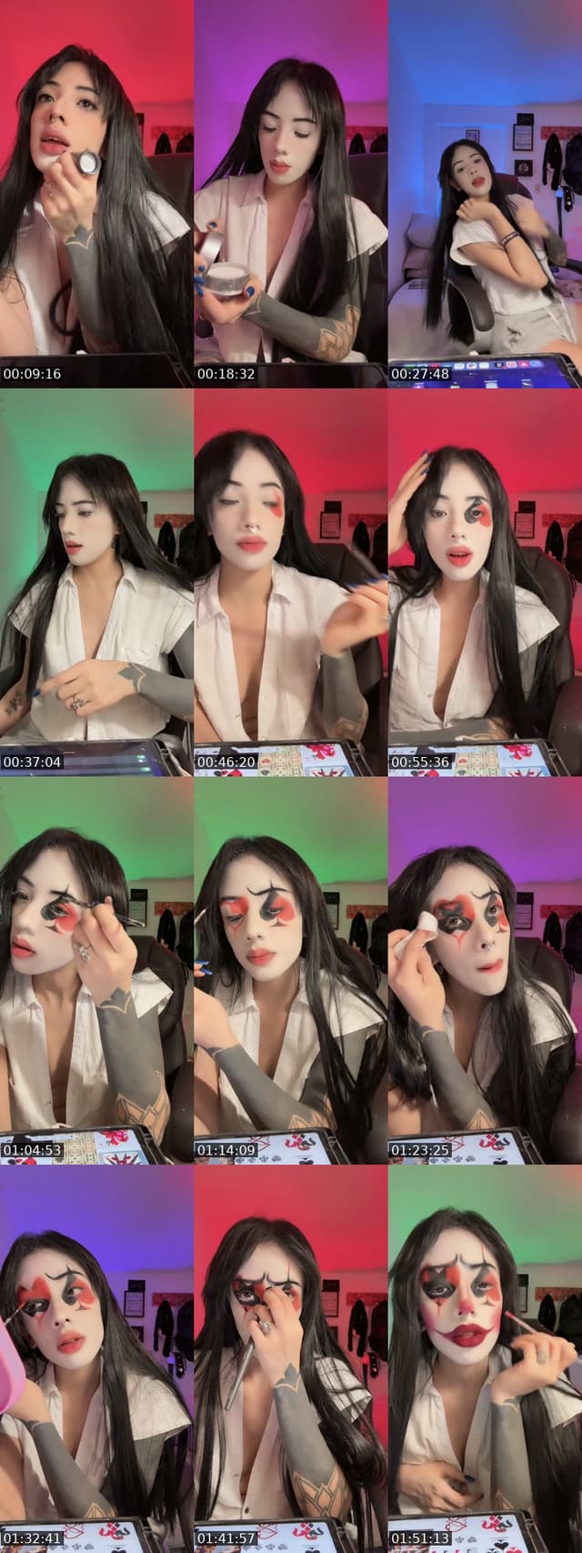 TikTok live: 🤡🇨🇳🇺🇸🇨🇴🇩🇪 by @laclownesa