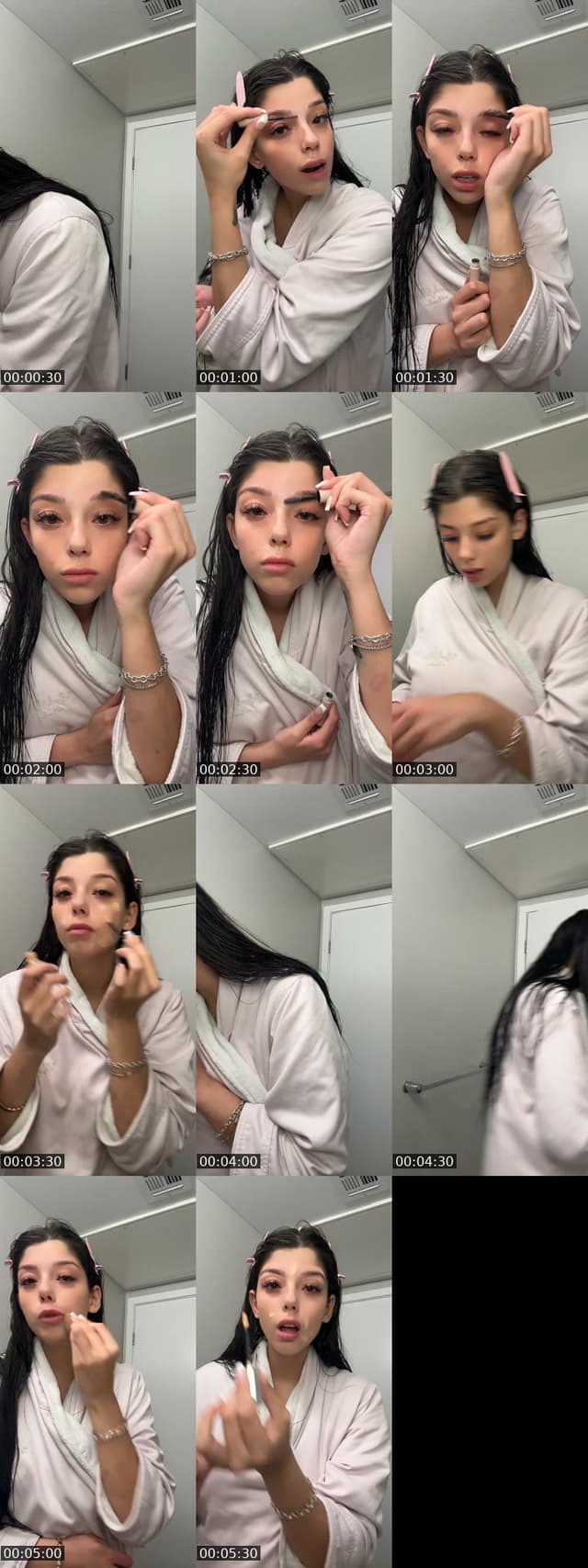 TikTok live: Grwm by @thehannahmills11