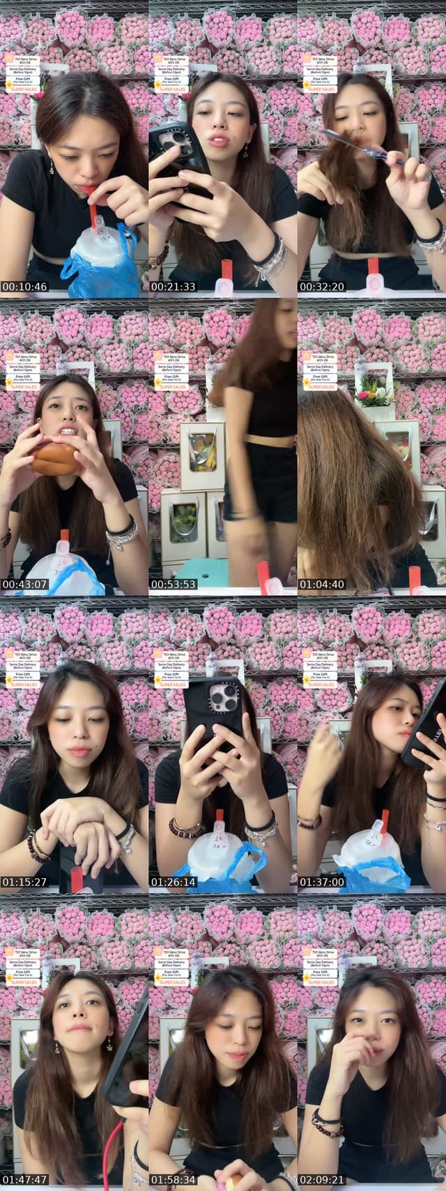 TikTok live: Flower Bouquet Sales by @flowersuppliersingapore