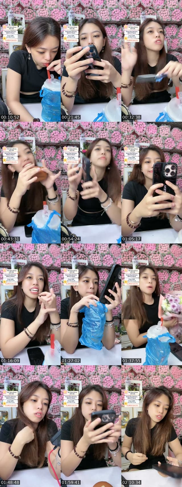 TikTok live: Fresh Flower Sales! by @flowershopsg