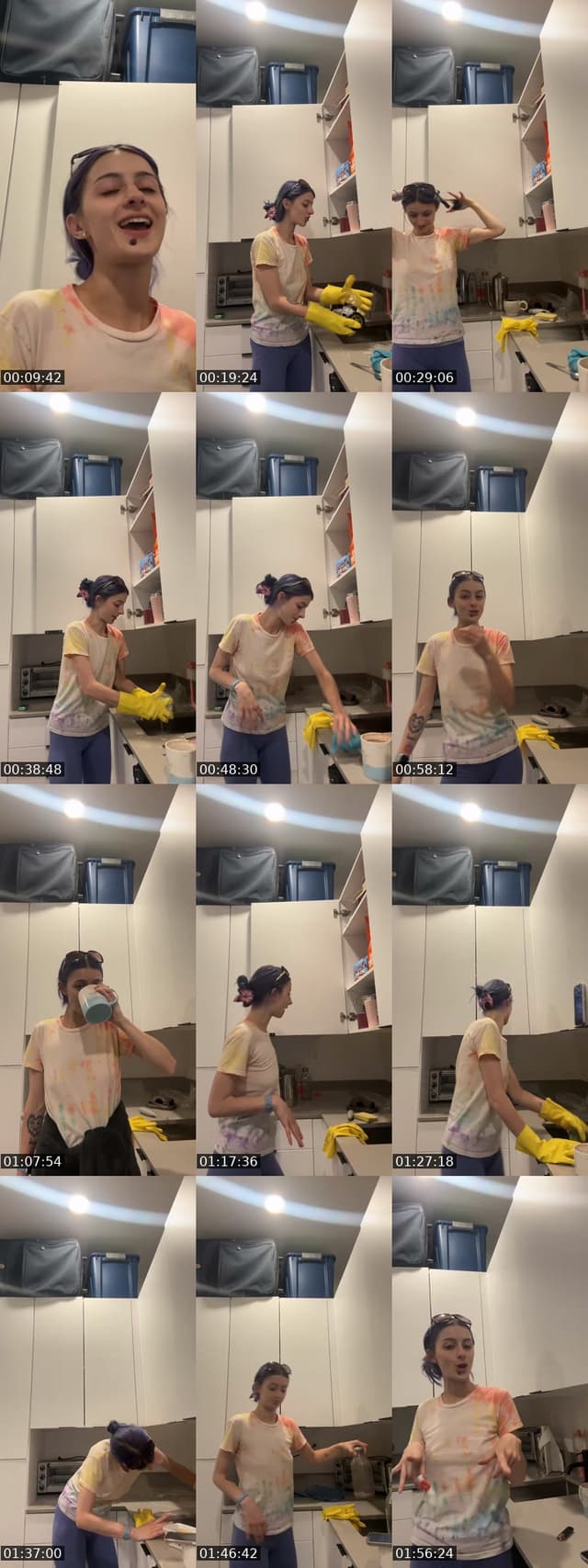 TikTok live: girl idk we’re cleaning by @forbidden.apple
