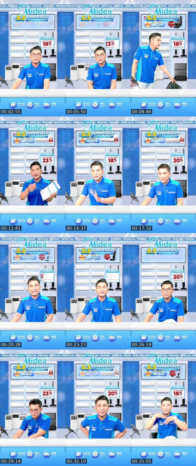 TikTok live: May Midea PayDay Sale by @midea_malaysia