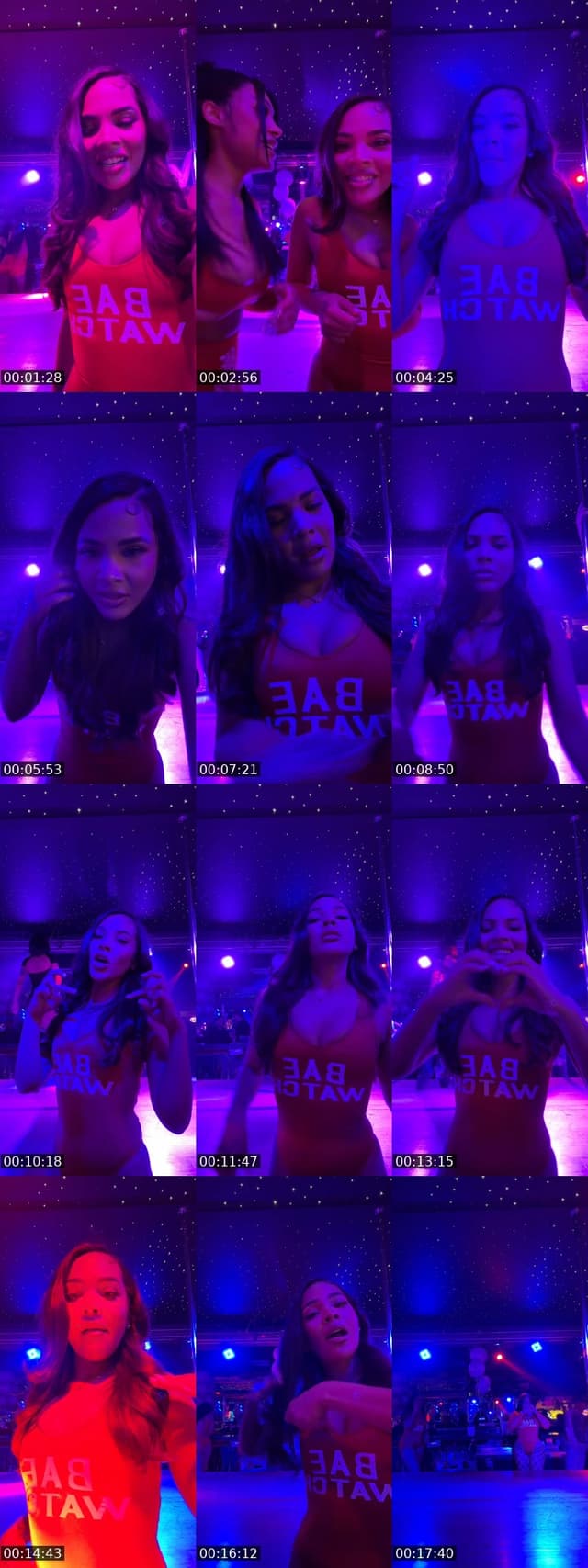TikTok live: GRWM by @beccachristina