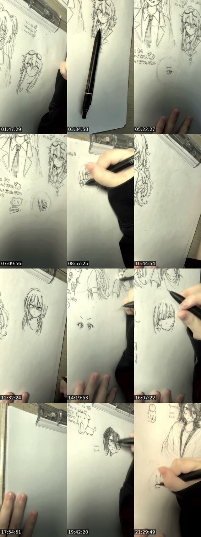TikTok live: 그림 お絵描き (말 걸어주세여) by @rkcl3