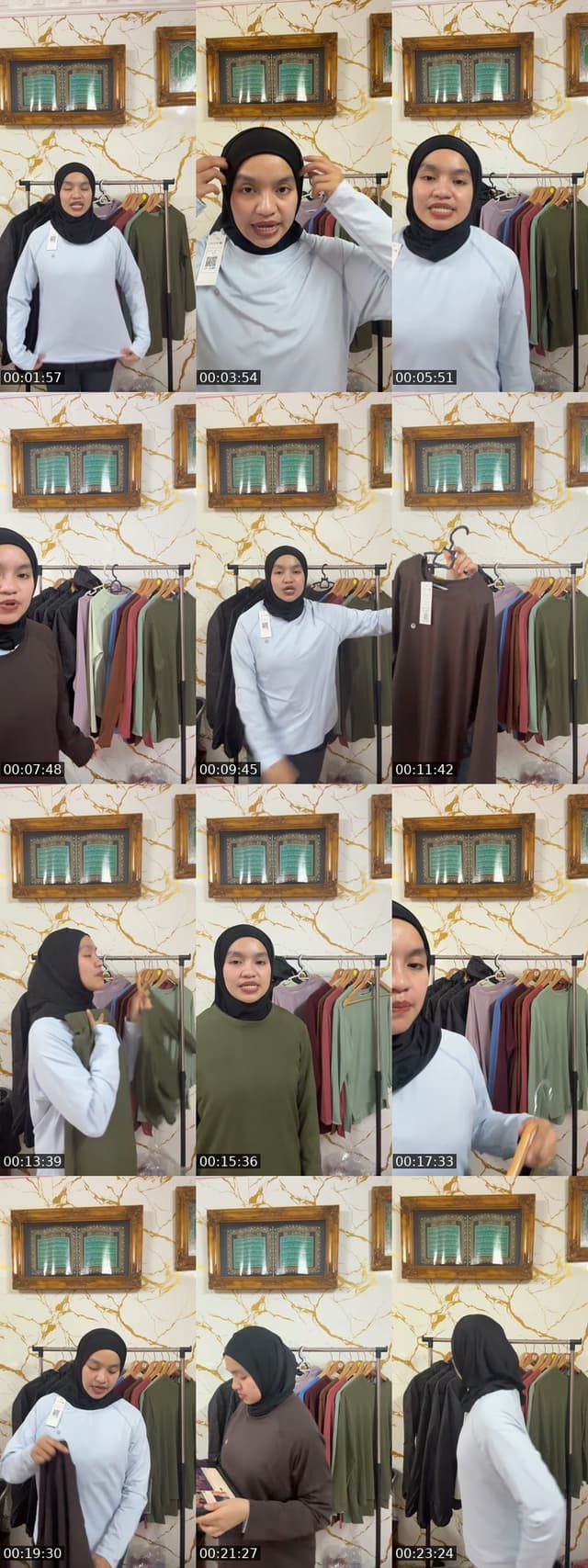 TikTok live: HIJAB SPORT $10 ONLY by @hargamurahbos