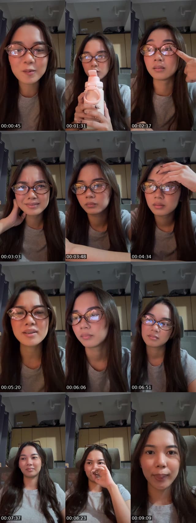 TikTok live: grwm by @kl.qnt