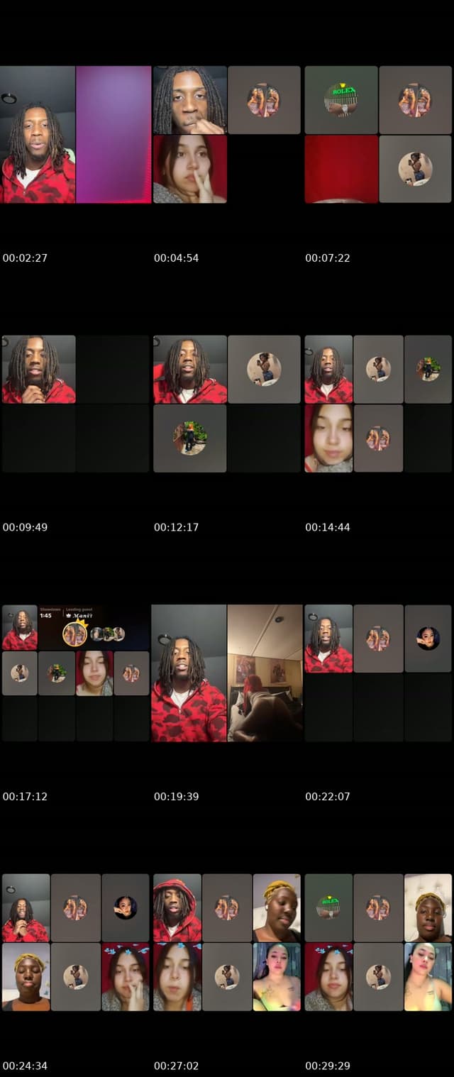 TikTok live: Galaxy buns 18+ by @nadirgotcheddar_