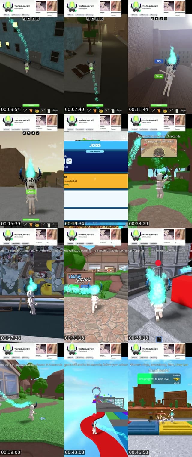 TikTok live: 18+ Roblox gaming by @au1roraii